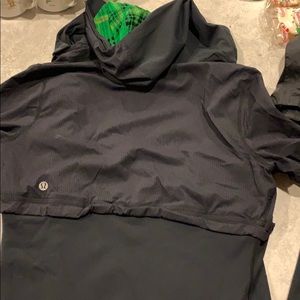 Lululemon Dance studio reversible green plaid